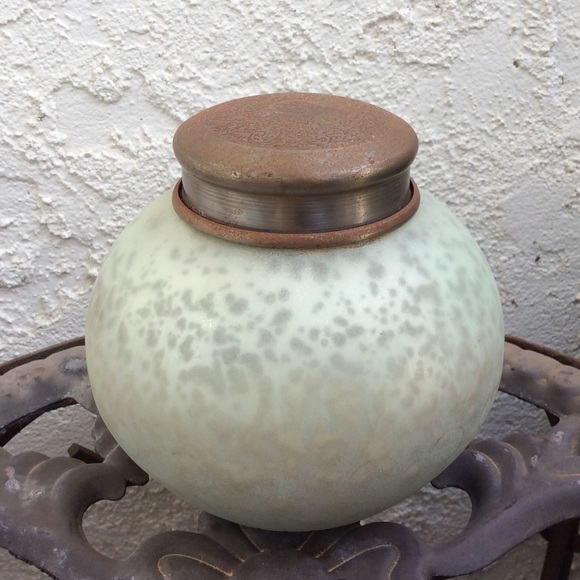 CAPRI BLUE Mercury Glass HIBISCUS TEAKWOOD Candle - Picture 7 of 13